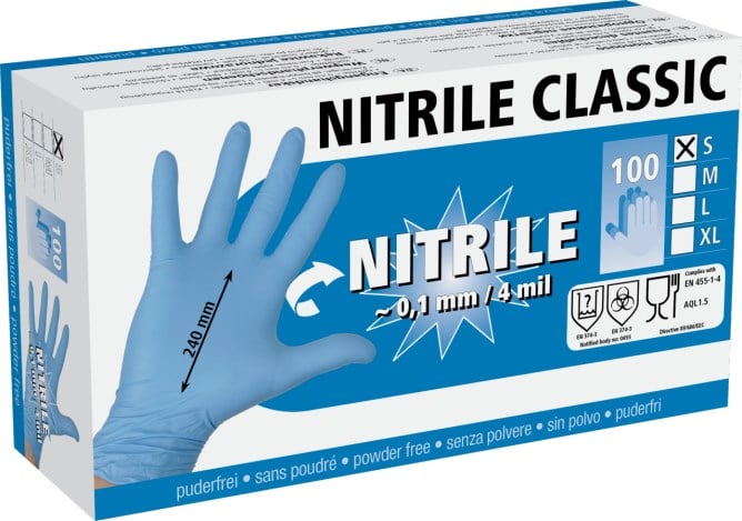 Einmalhandschuh Nitrile Classic - ungepudert