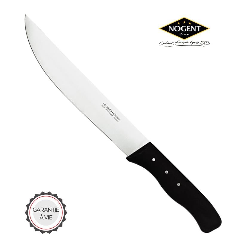 Image of Nogent Bratenmesser 20 cm – Affidenté-Klinge – schwarz bei Hauptner.ch