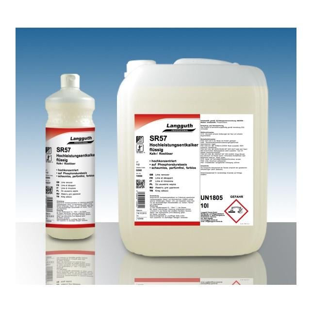 Image of Langguth Hochleistungsentkalker flüssig SR57 - Entkalker für Heisswassergeräte, Spül- und Waschmaschinen bei Hauptner.ch