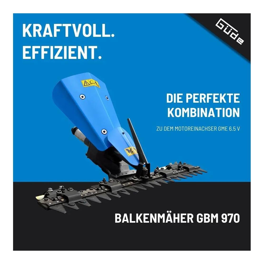 Güde Balkenmäher GBM 970