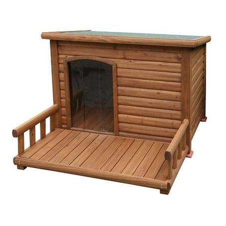 Hundehütte mit Terrasse