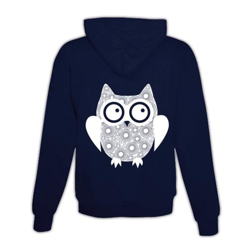 Pull à capuche Owl unisexe