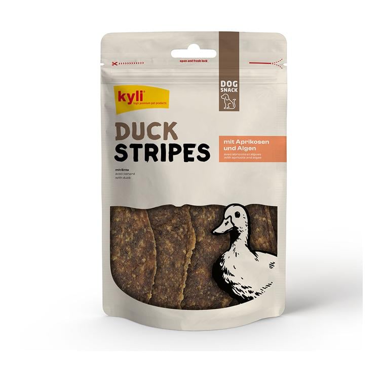 Kyli Enten Stripes mit Aprikosen und Algen