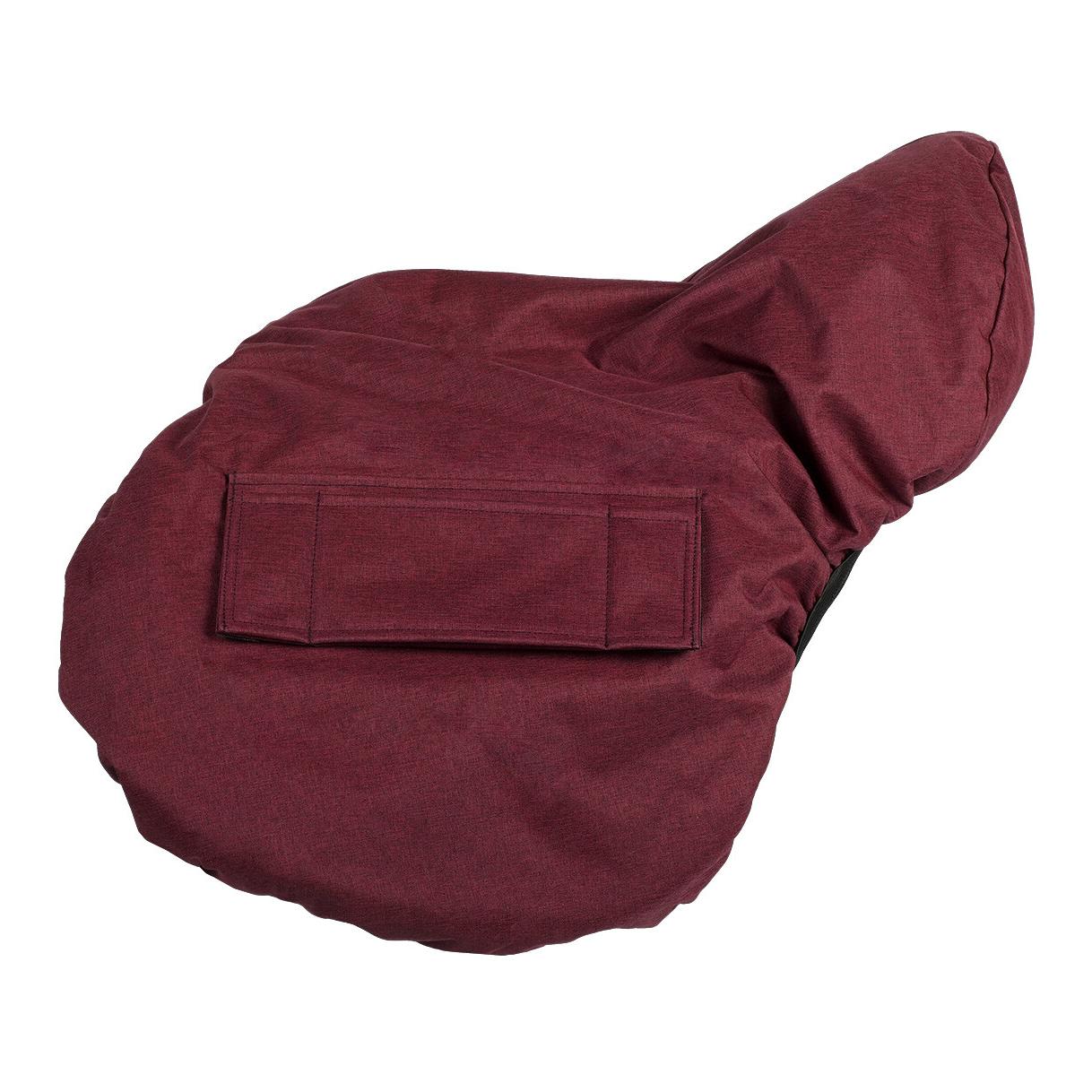 Image of QHP Sattelüberzug Turnout - bordeaux bei Hauptner.ch