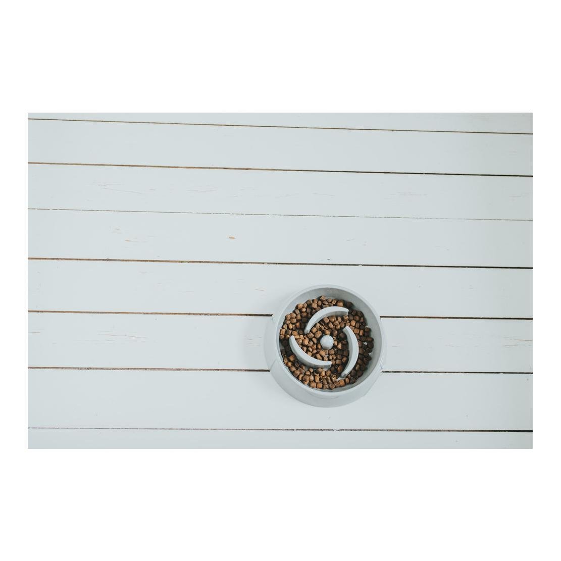 Gamelle anti-glissement Atlanta - gris