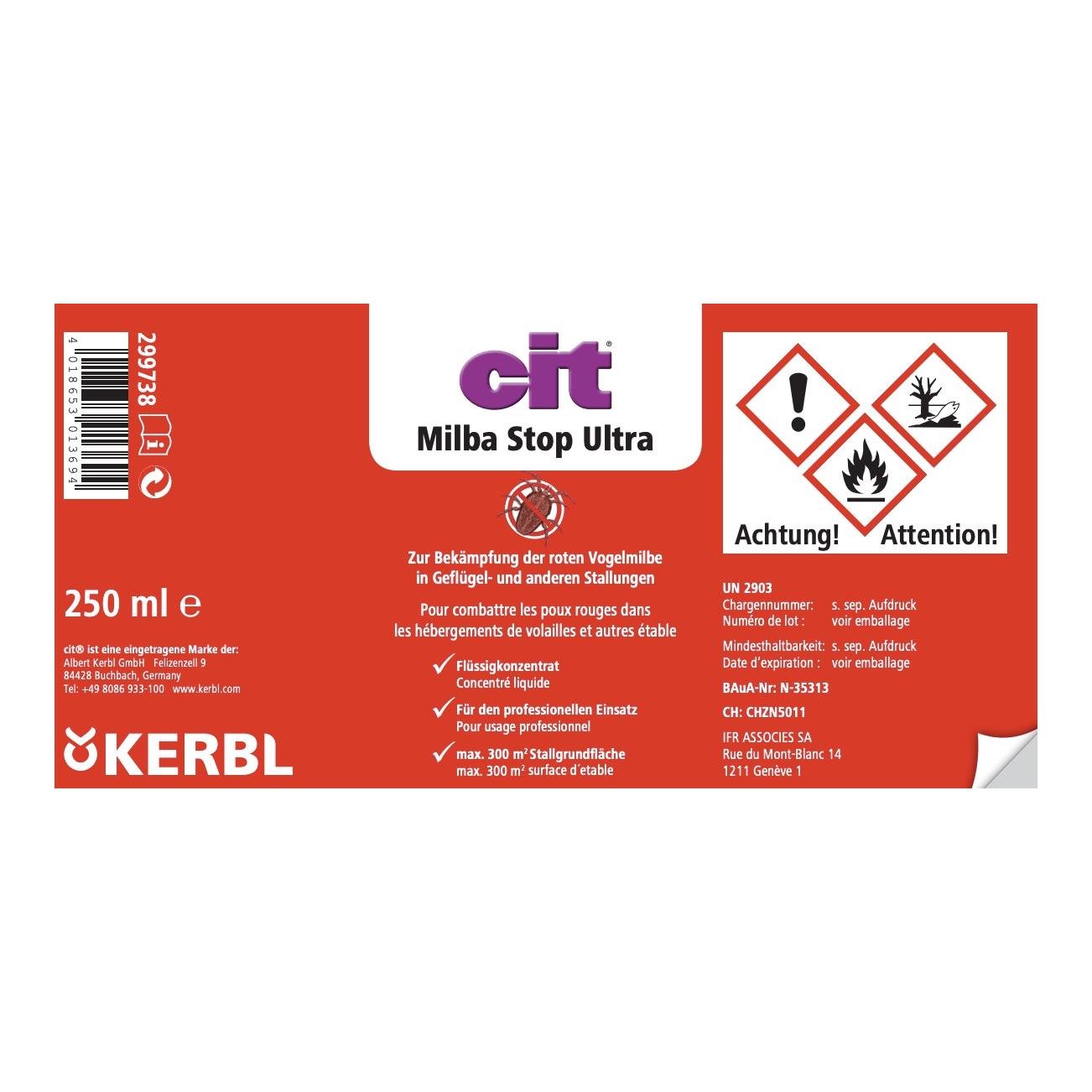 Concentré liquide MilbaStop Ultra