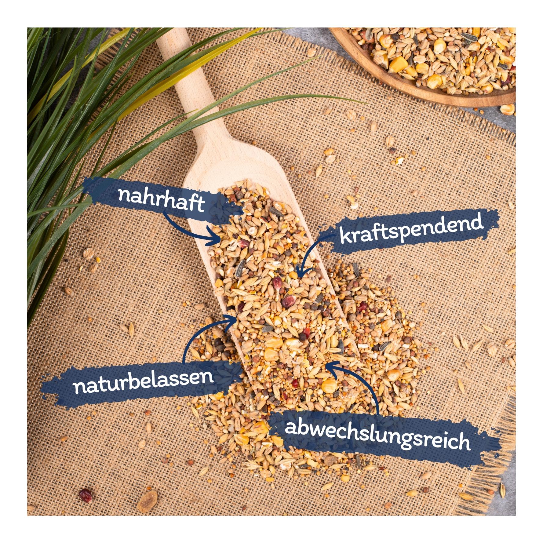 Streufutter aus 29 Komponenten