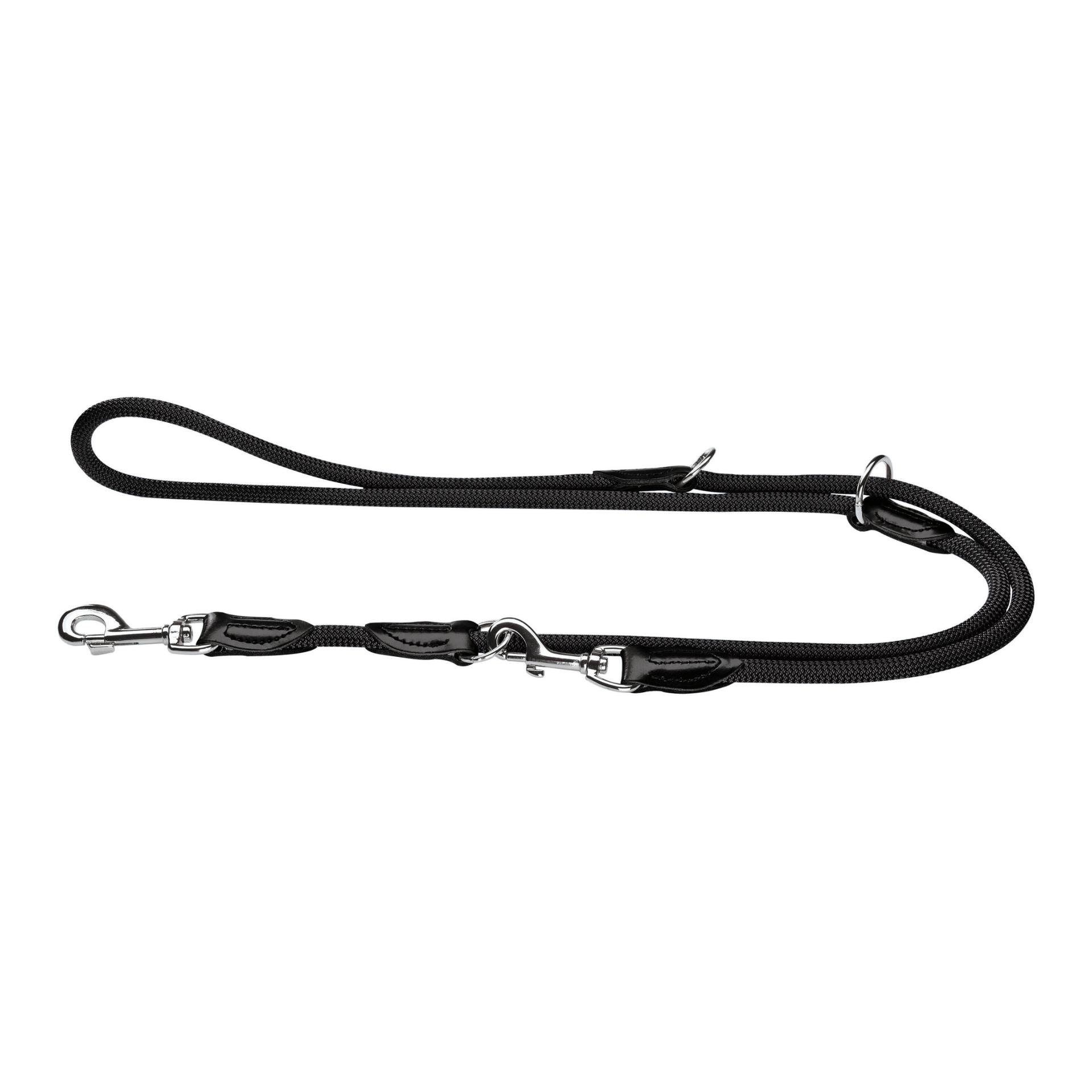Verstellbare Führleine Freestyle - schwarz