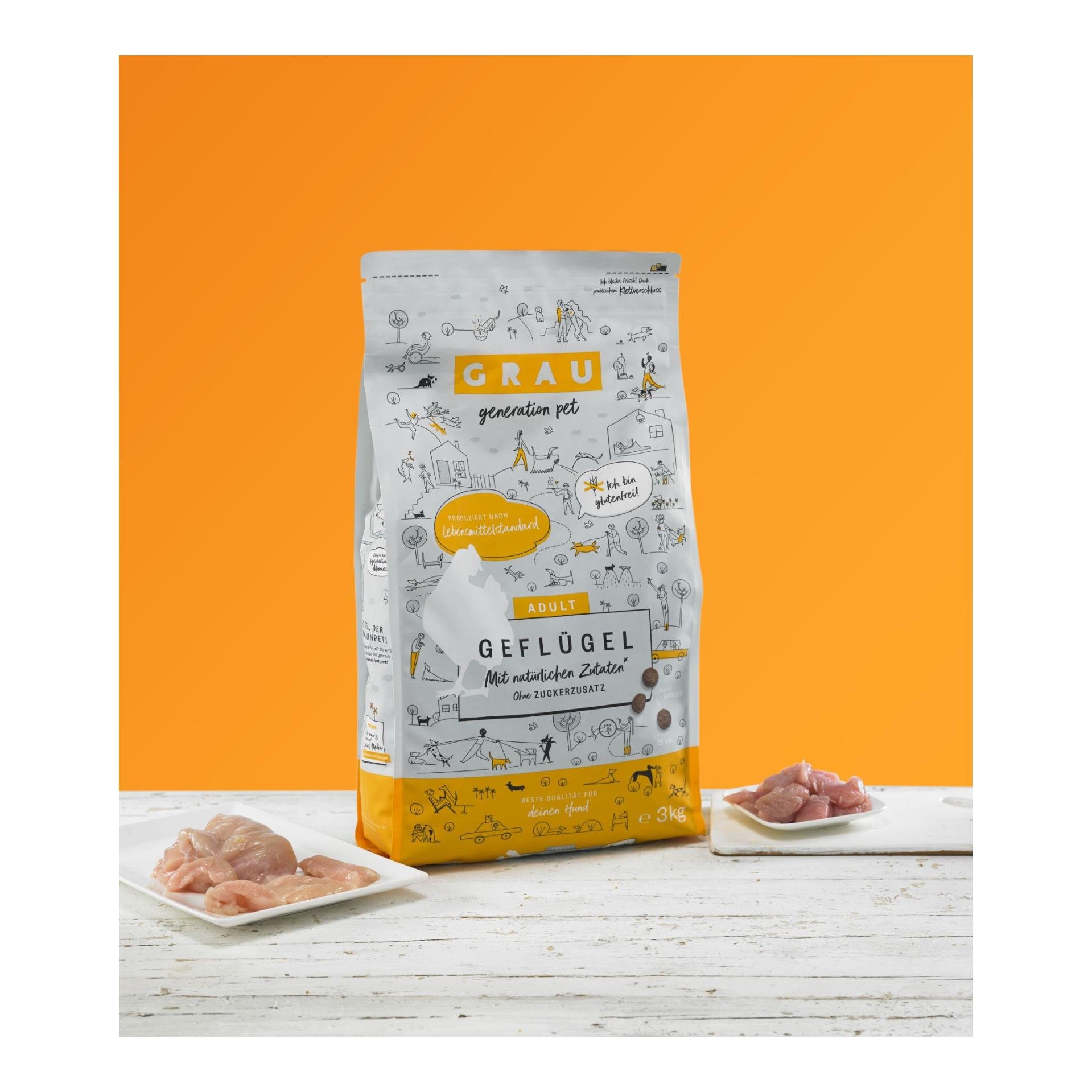 Trockenfutter Geflügel