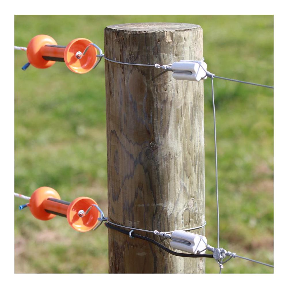 Porzellan-Zug- und Eckisolator