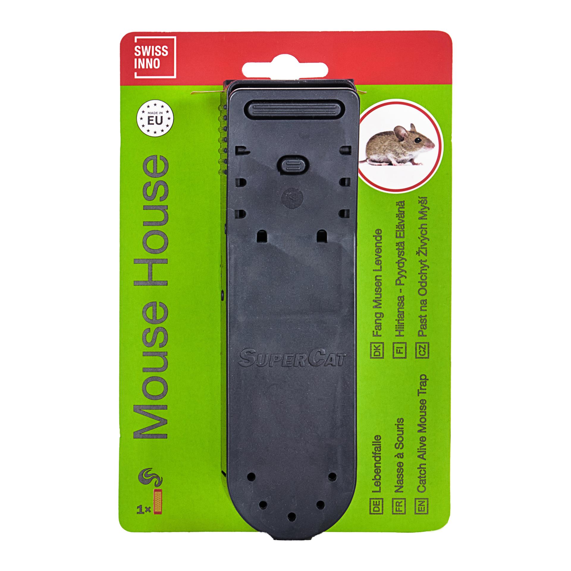 Lebendfalle Mouse House inkl. Köder