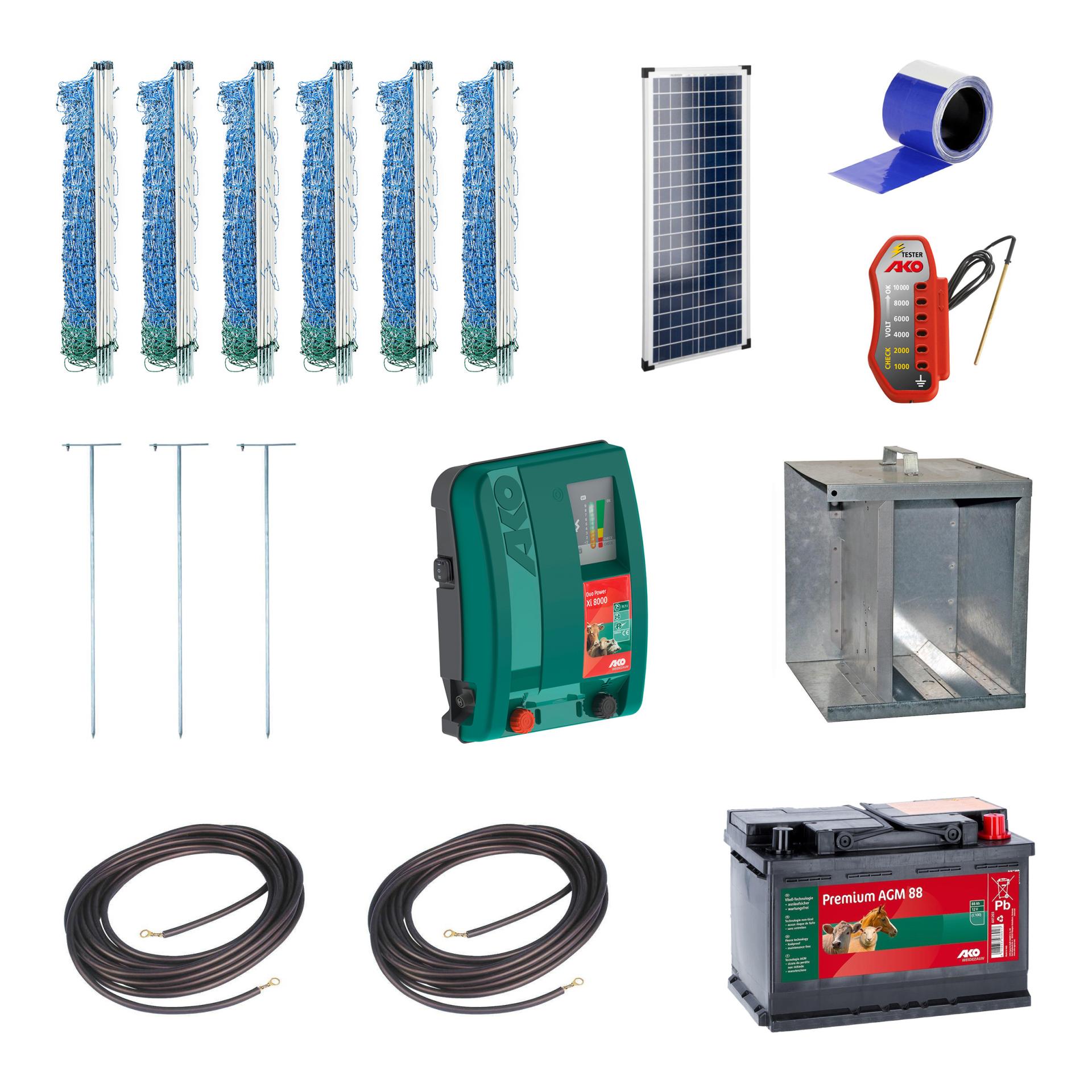 12V Wolfabwehr-Komplett-Set, 300 m