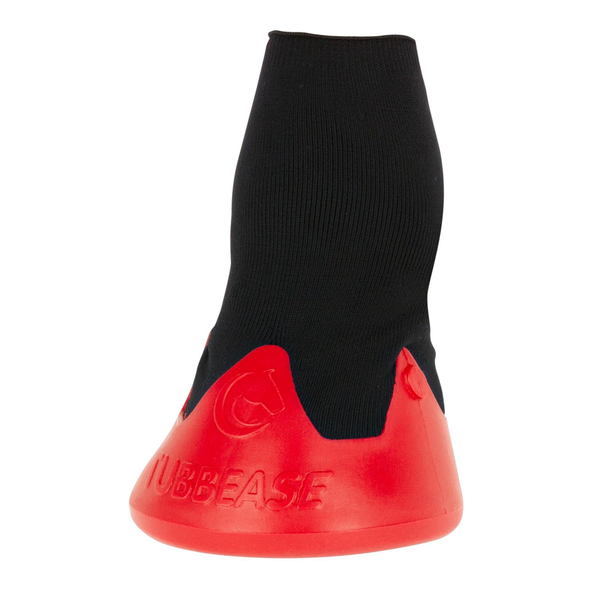 Behandlungsschuh Tubbease für Pferdehufe - rot