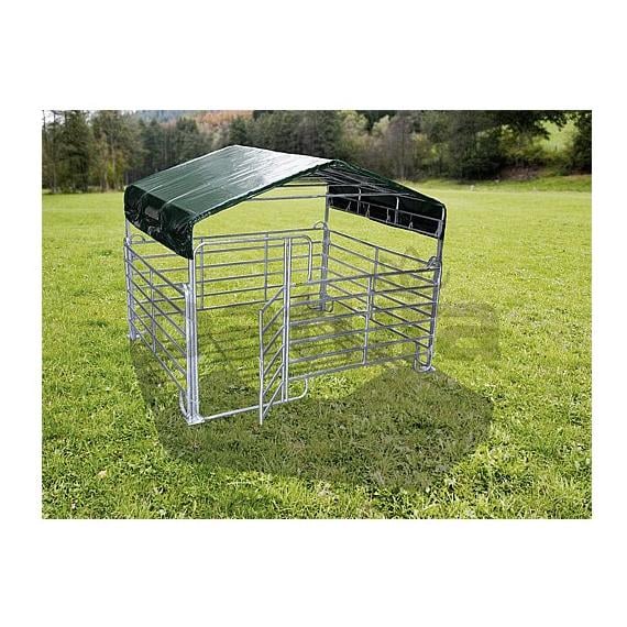 Image of Patura Panel-Dach 3 x 3,6 m für Mobile Box - Grau / Grün - bei Hauptner.ch