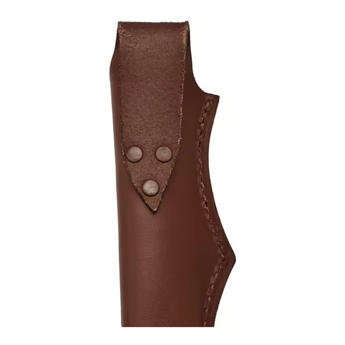 Bäver 10 - Jagdmesser mit Lederscheide