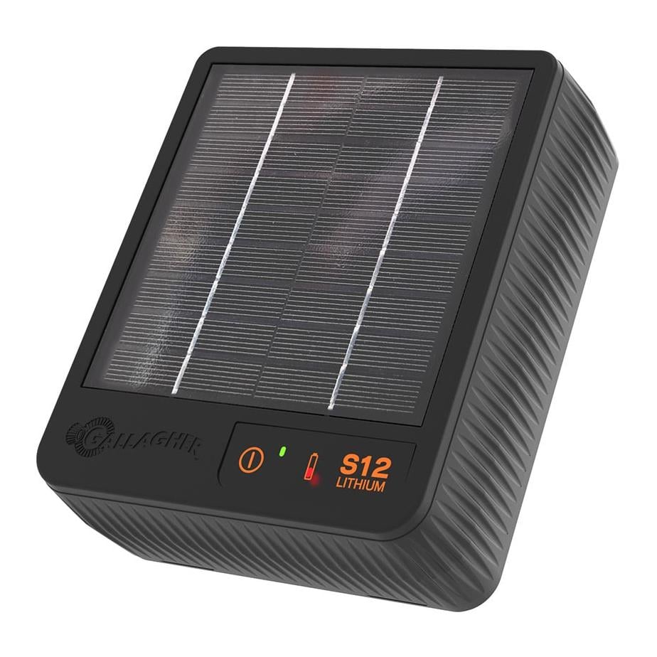 Image of Gallagher Solargerät S12 inkl. Akku - Schwarz - bei Hauptner.ch
