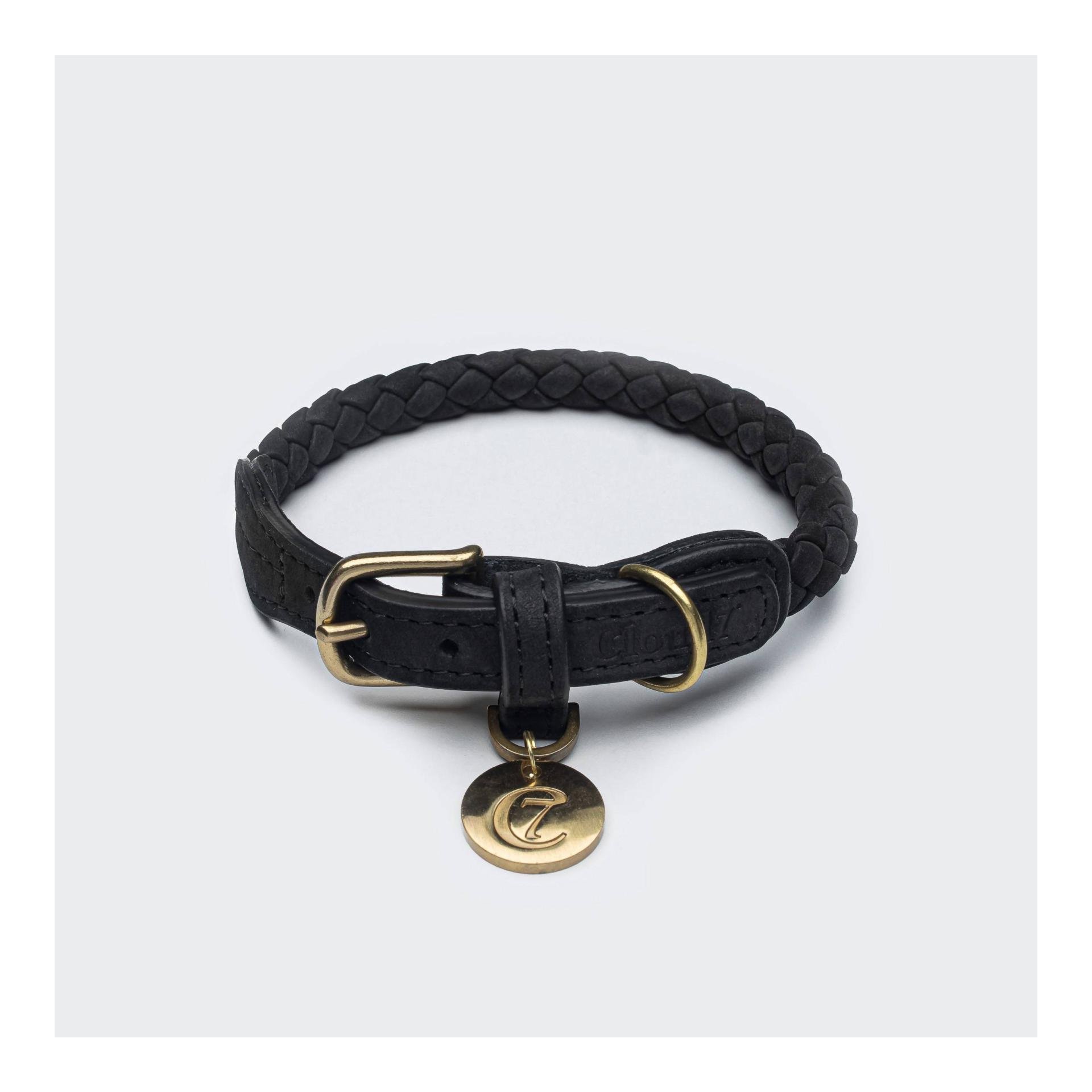 Collier de chien Ravello - black