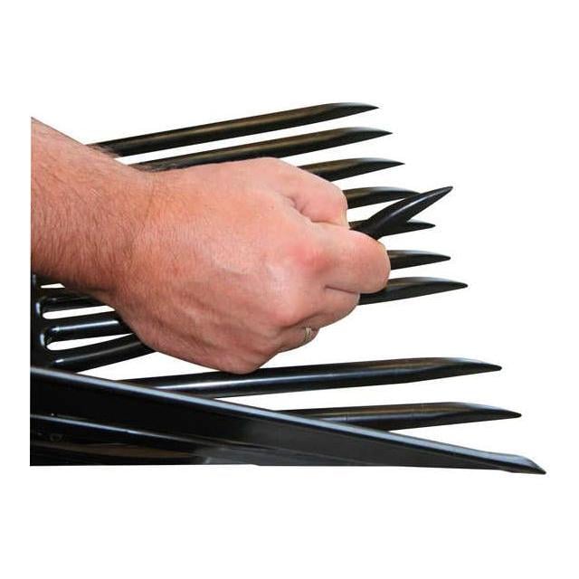 Fourche à épandre sans manche - noir