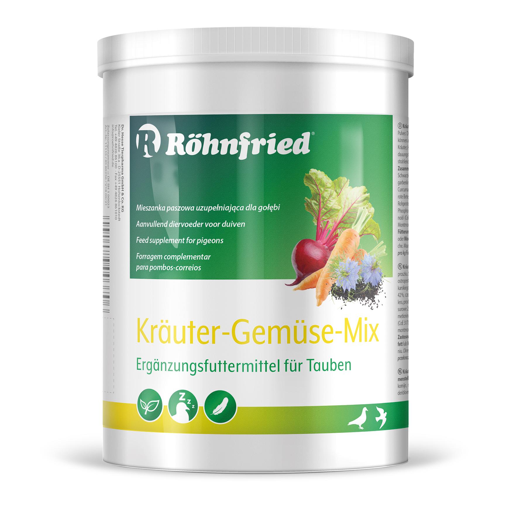 Kräuter-Gemüse-Mix - 17 verschiedene Kräuter, rote Beete und Karotte