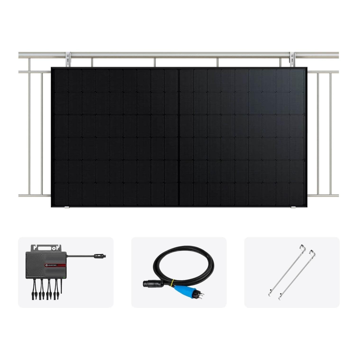 EcoMate Hook - Balkonkraftwerk für die Geländermontage