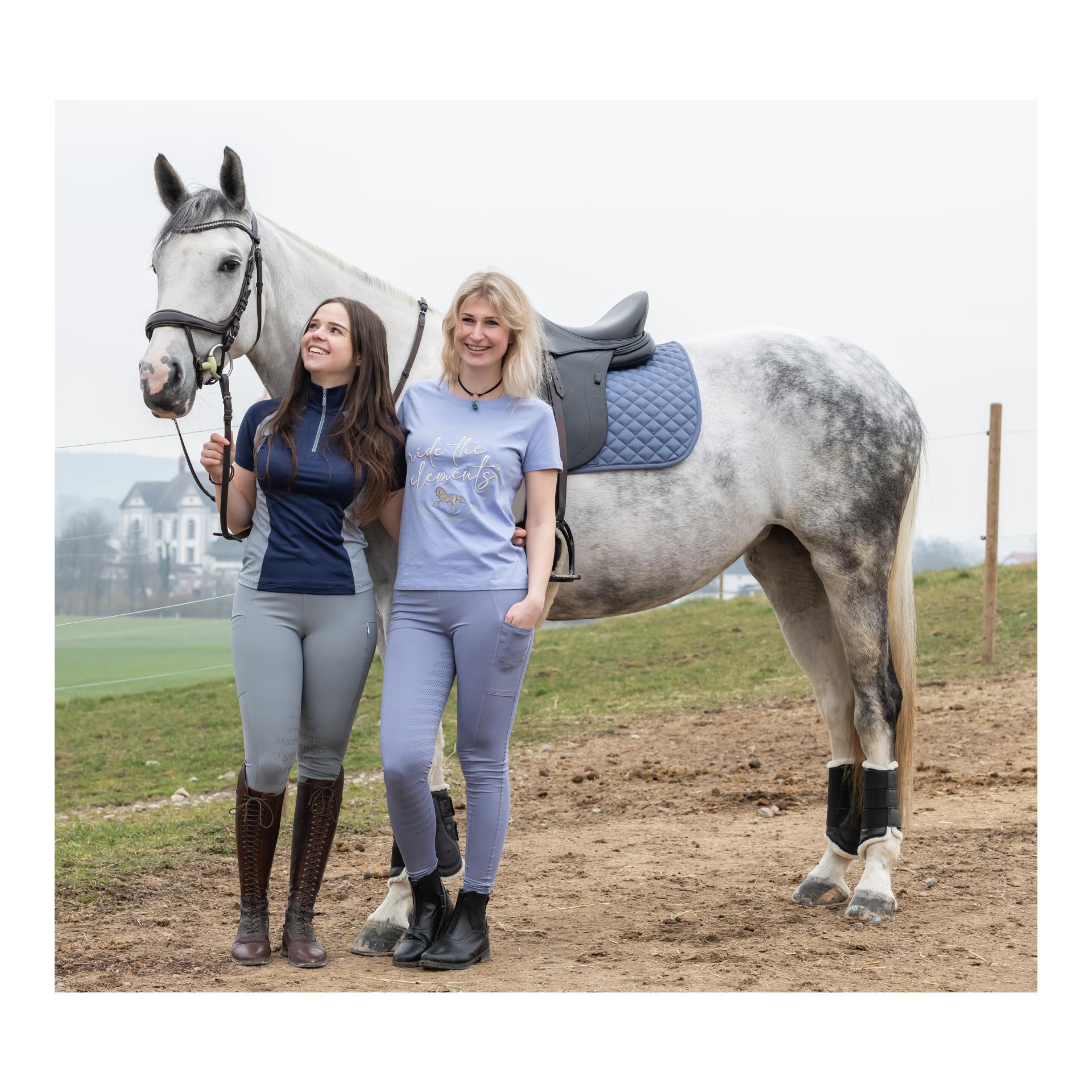 Reitleggings Cool Summer Kniegrip Damen