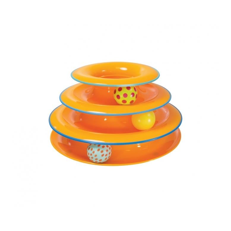 Image of Petstages Katzenspielzeug Tower of Tracks - orange bei Hauptner.ch
