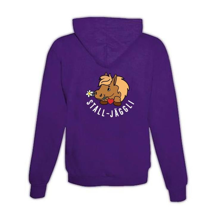 Image of Soulhorse Hoodie Stalljäggli Unisex - Lila - bei Hauptner.ch