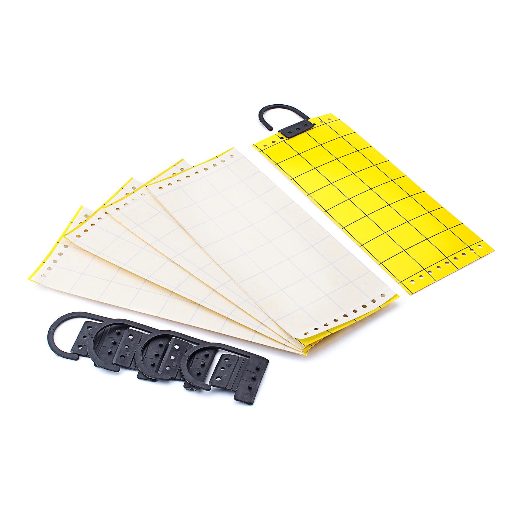 Gelbe Insekten-Klebetafel - 5er Set