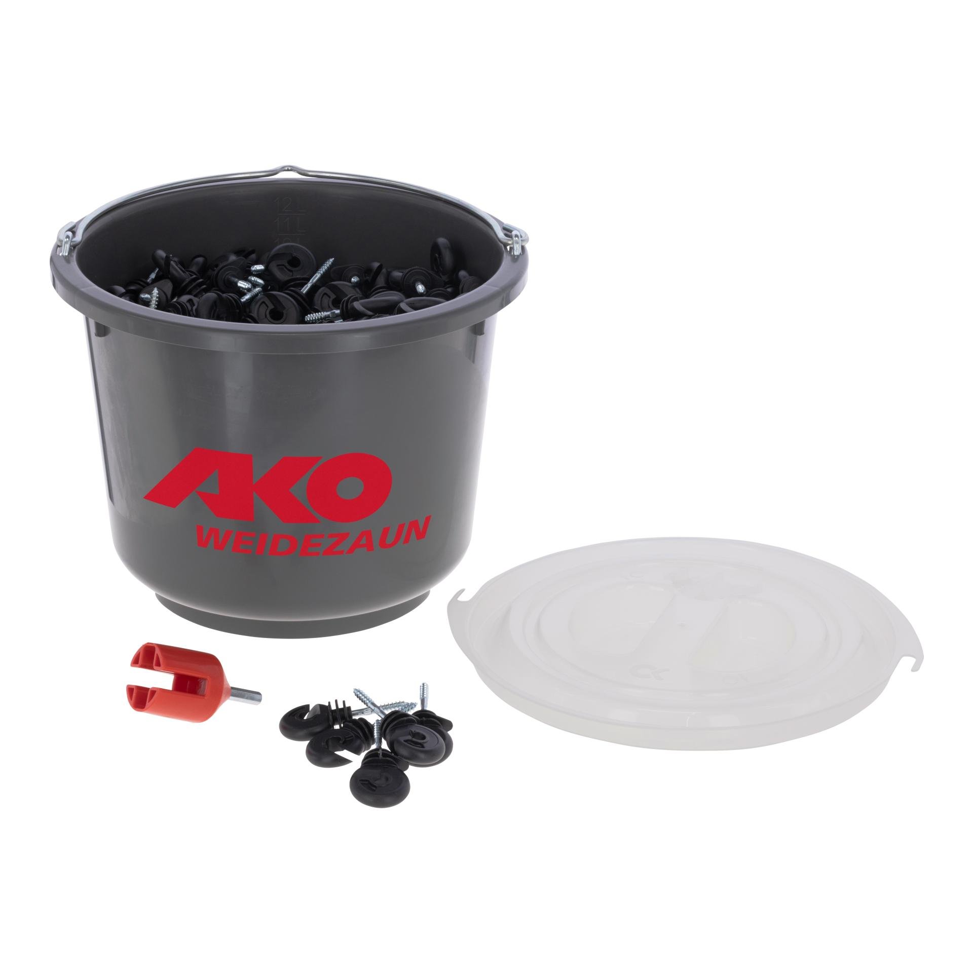 Ringisolator Eimer inkl. Einschrauber