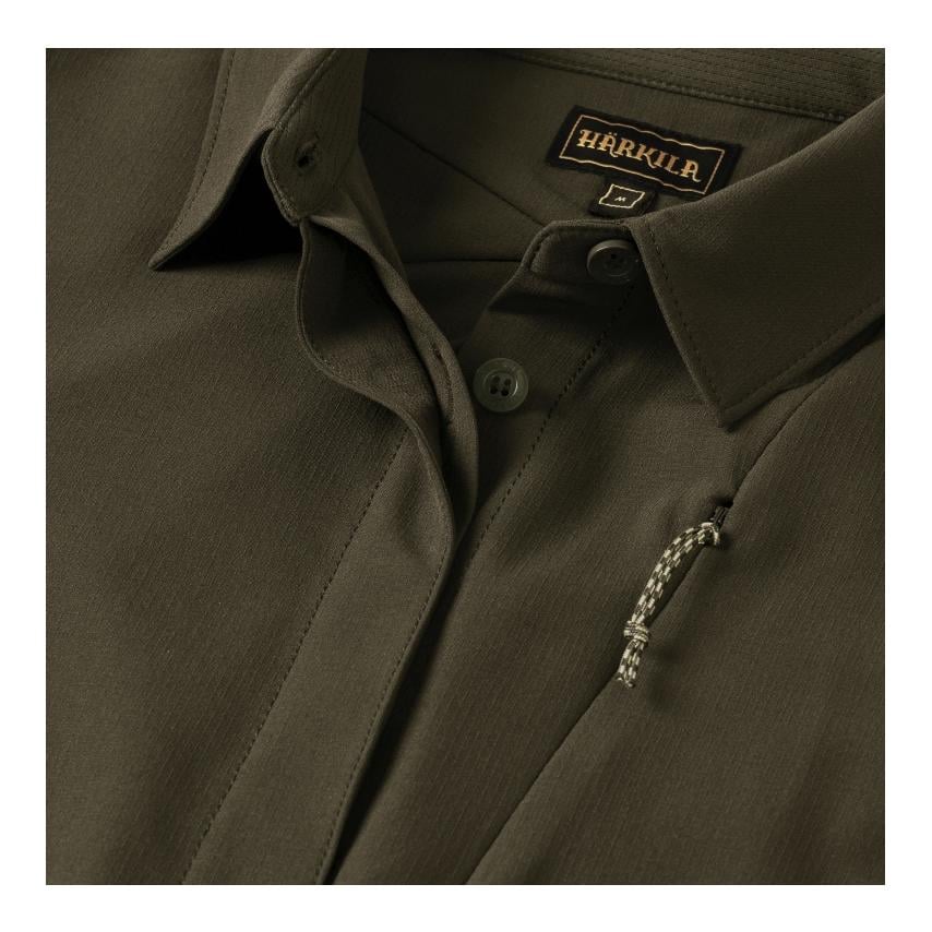 Herlet Tech Lady Bluse - willow green