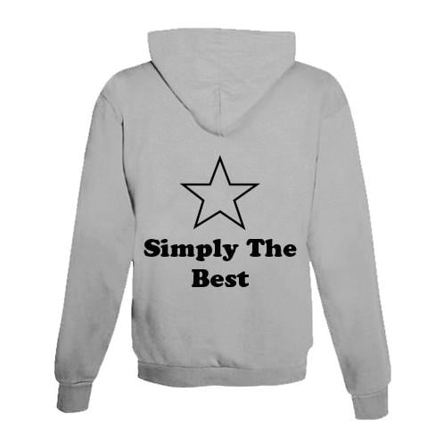 Hoodie mit Zipper The Best Unisex