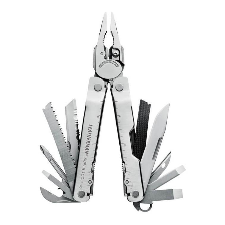 Image of Leatherman SUPER TOOL 300 mit Lederscheide - Silber bei Hauptner.ch