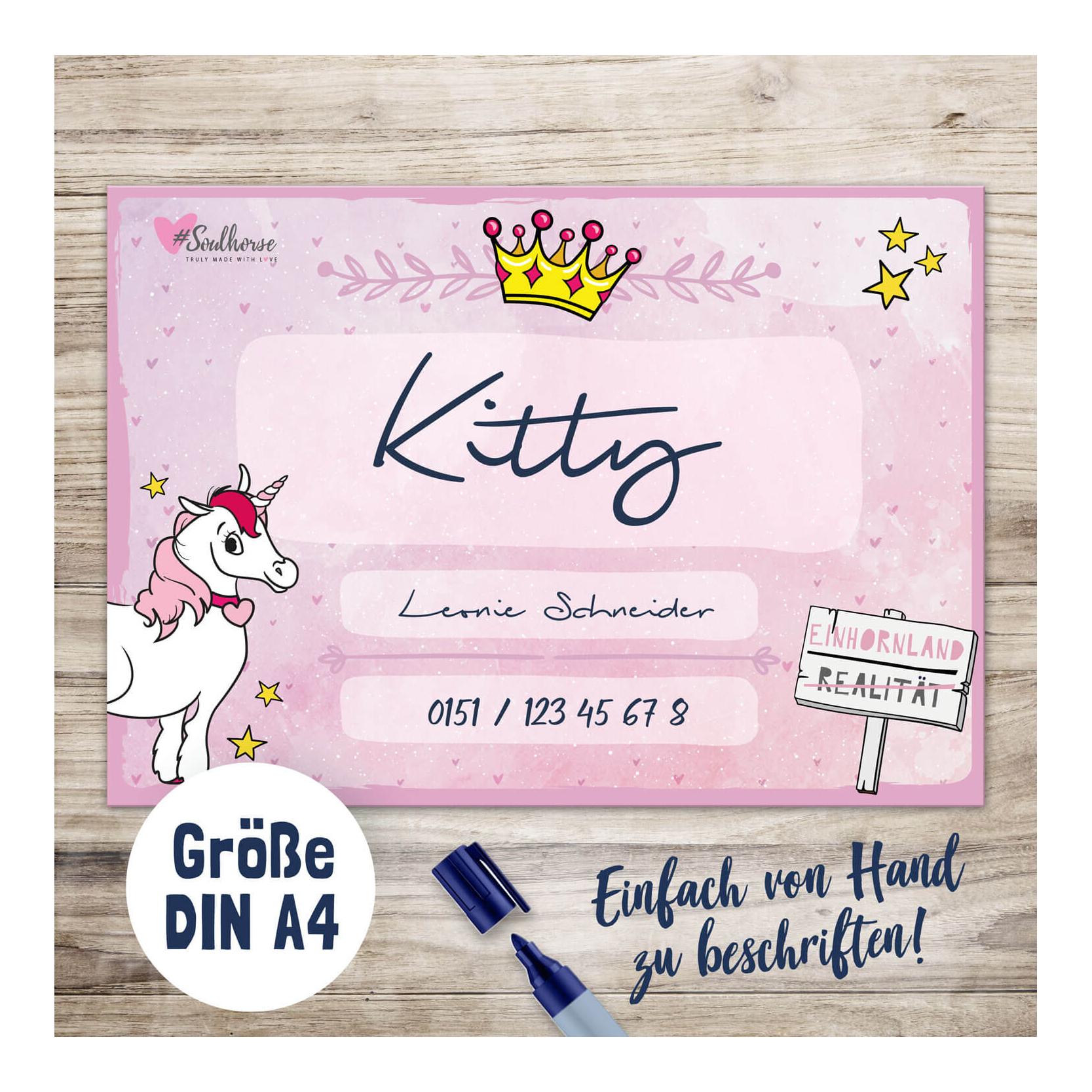 Boxenschild “Prinzessin”