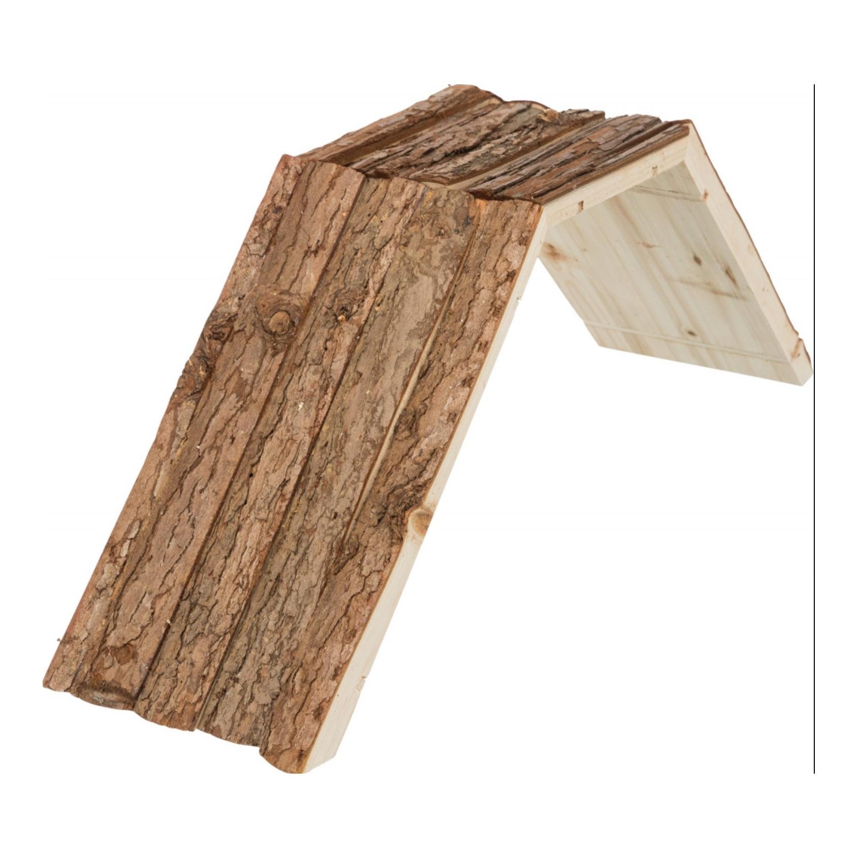 Käfigbrücke aus Rindenholz