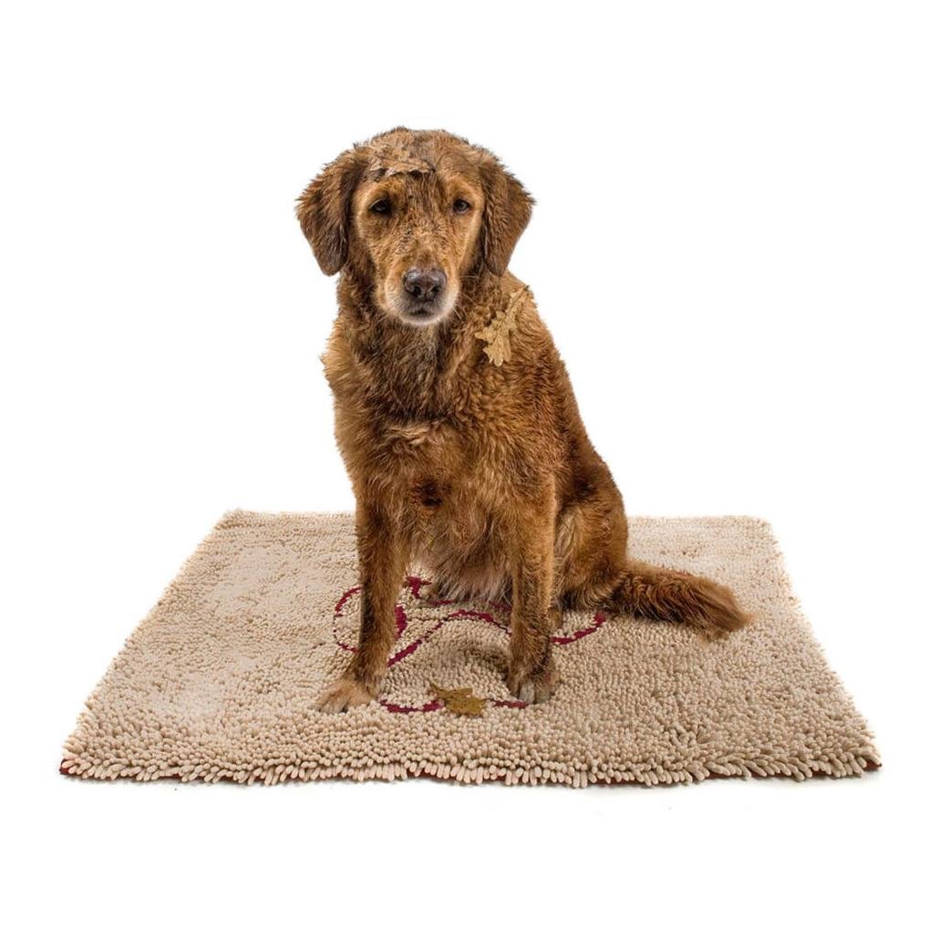Image of DOG GONE SMART Dirty Dog Doormat Schmutzmatte - beige bei Hauptner.ch