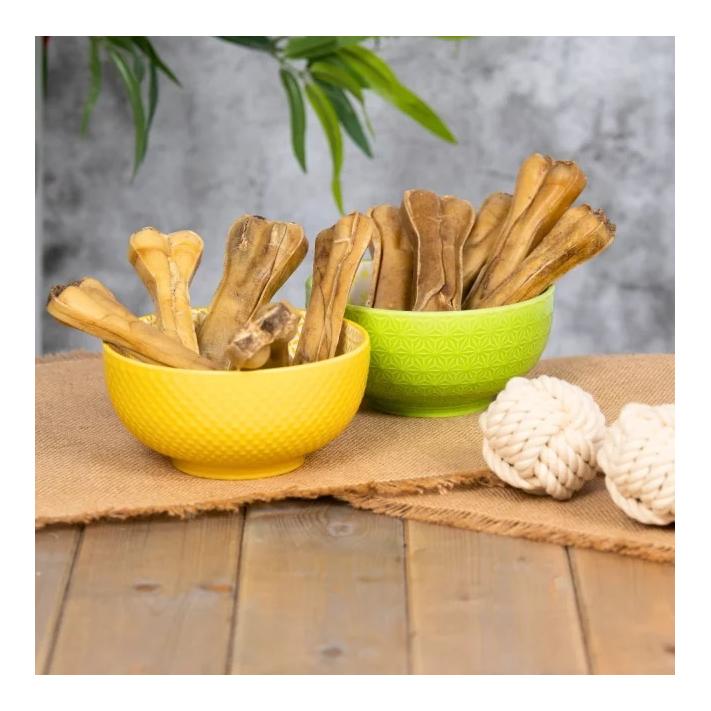 Kauknochen gefüllt mit Pansen ca. 15 cm