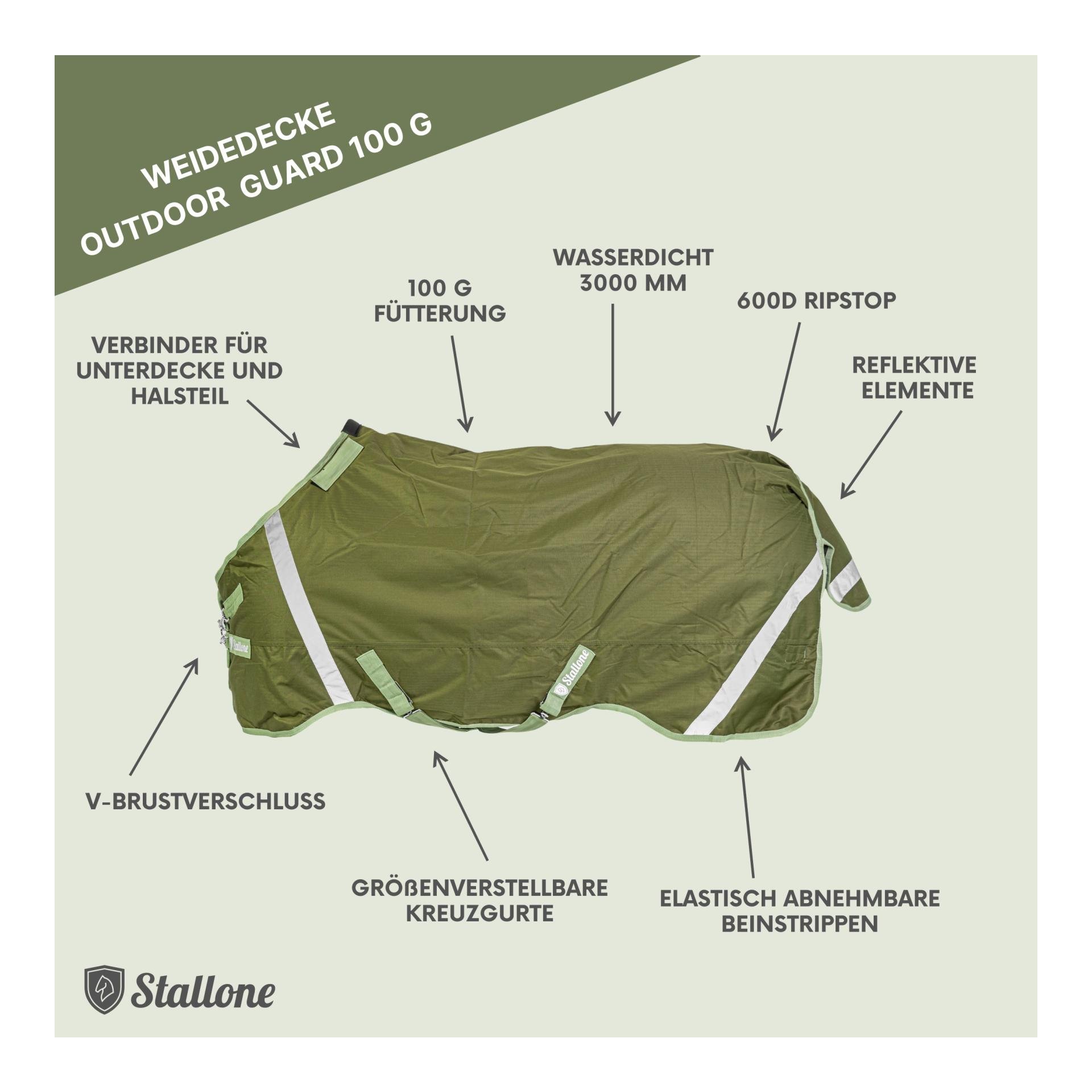 Couverture 100 g d'hiver Outdoor Guard