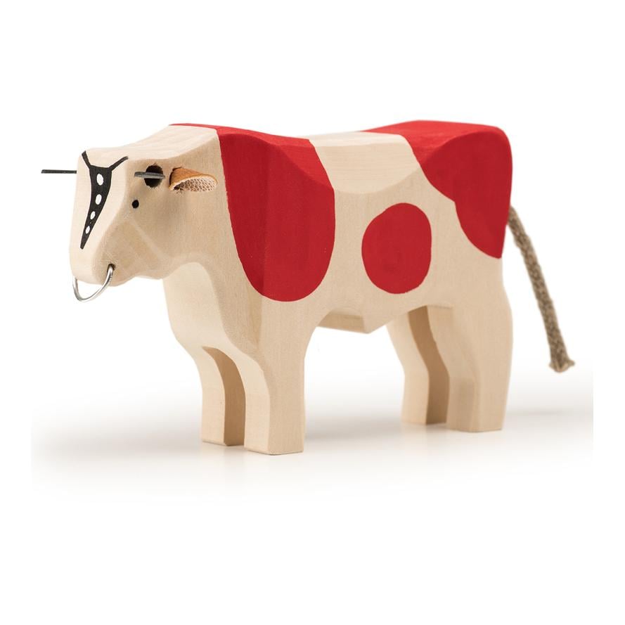 Stier gross rot
