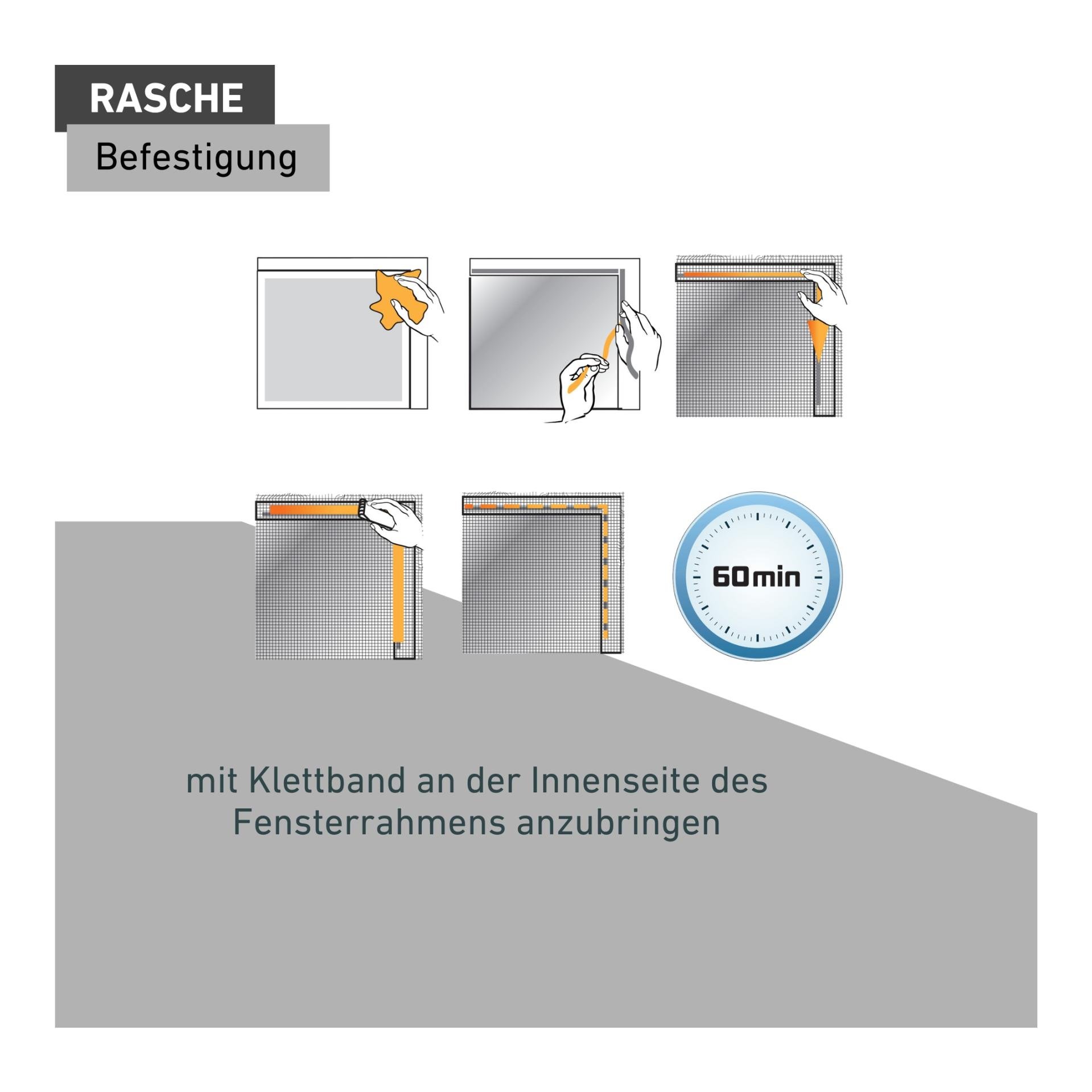 Windhager Moustiquaire IS Plus- blanc