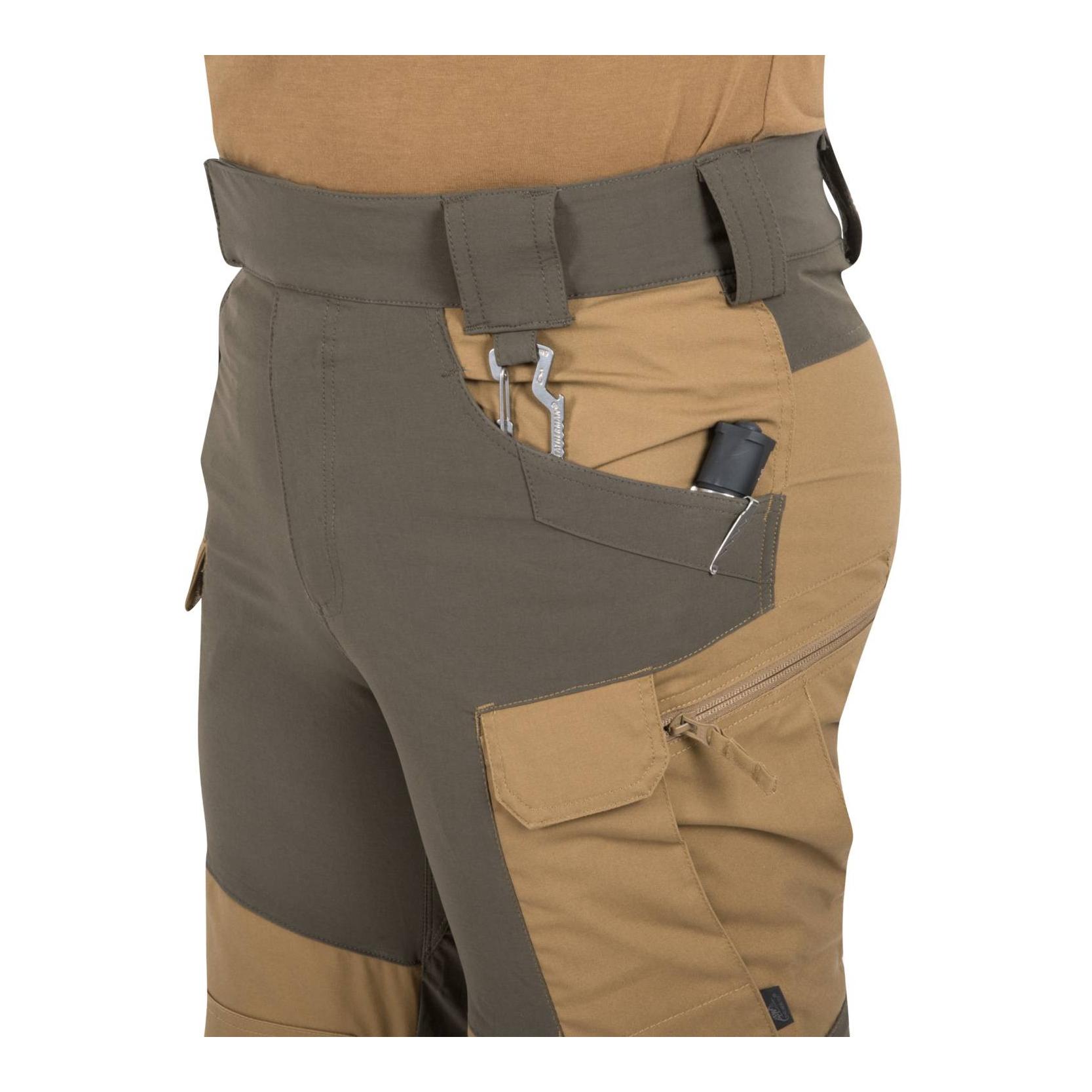 Hybrid Outback Hose - Koyote/Taiga grün