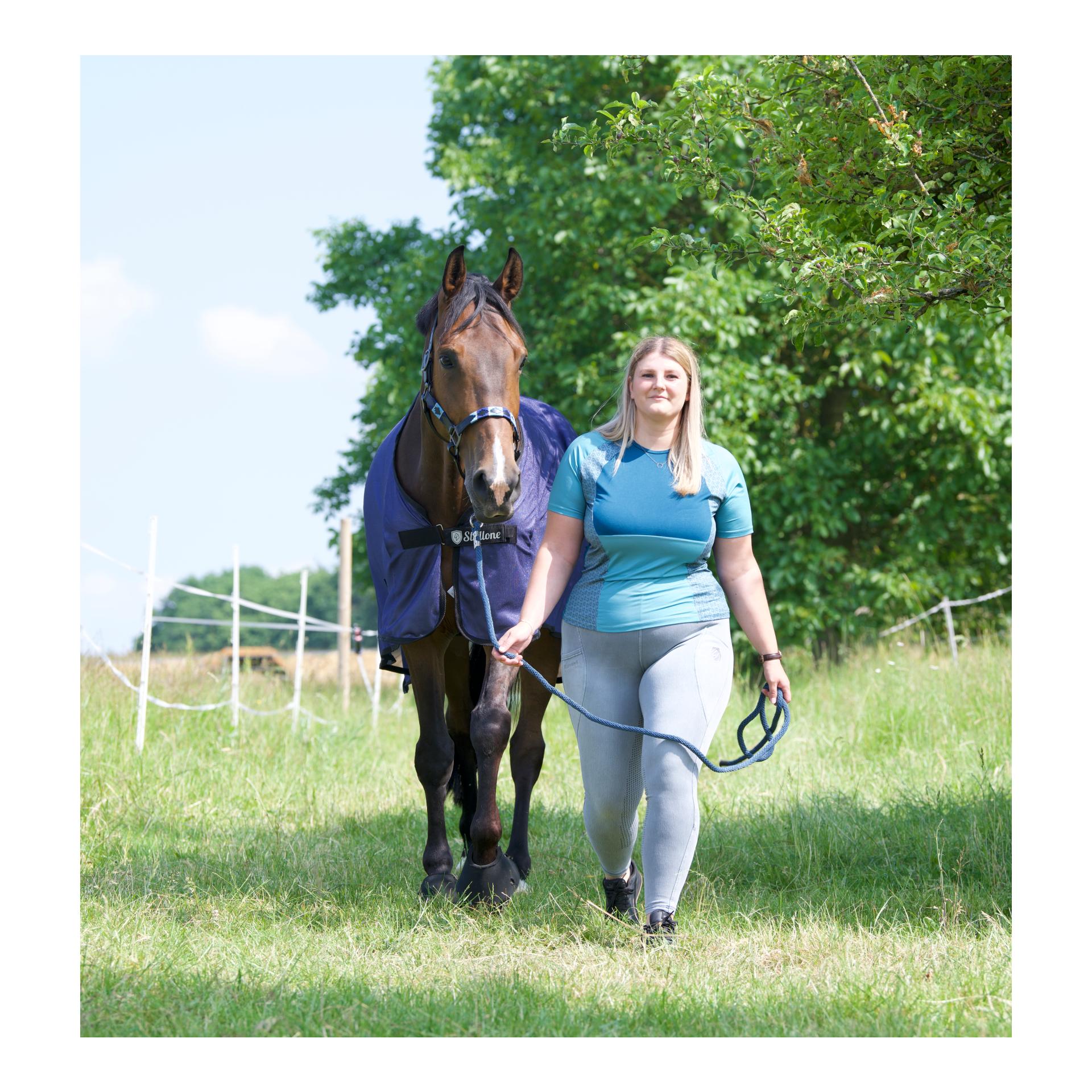 Reitleggings Jeans Fullgrip Damen