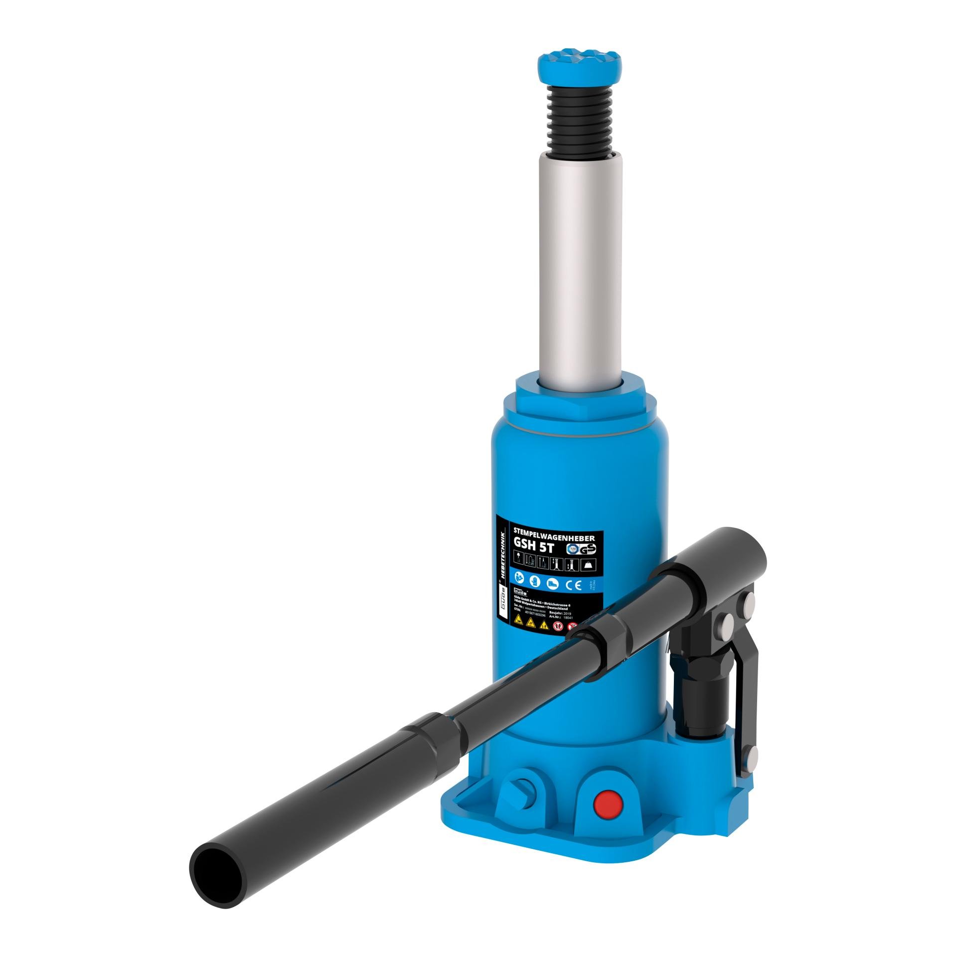 Güde Stempelwagenheber GSH 5T - Glacier-deepsea