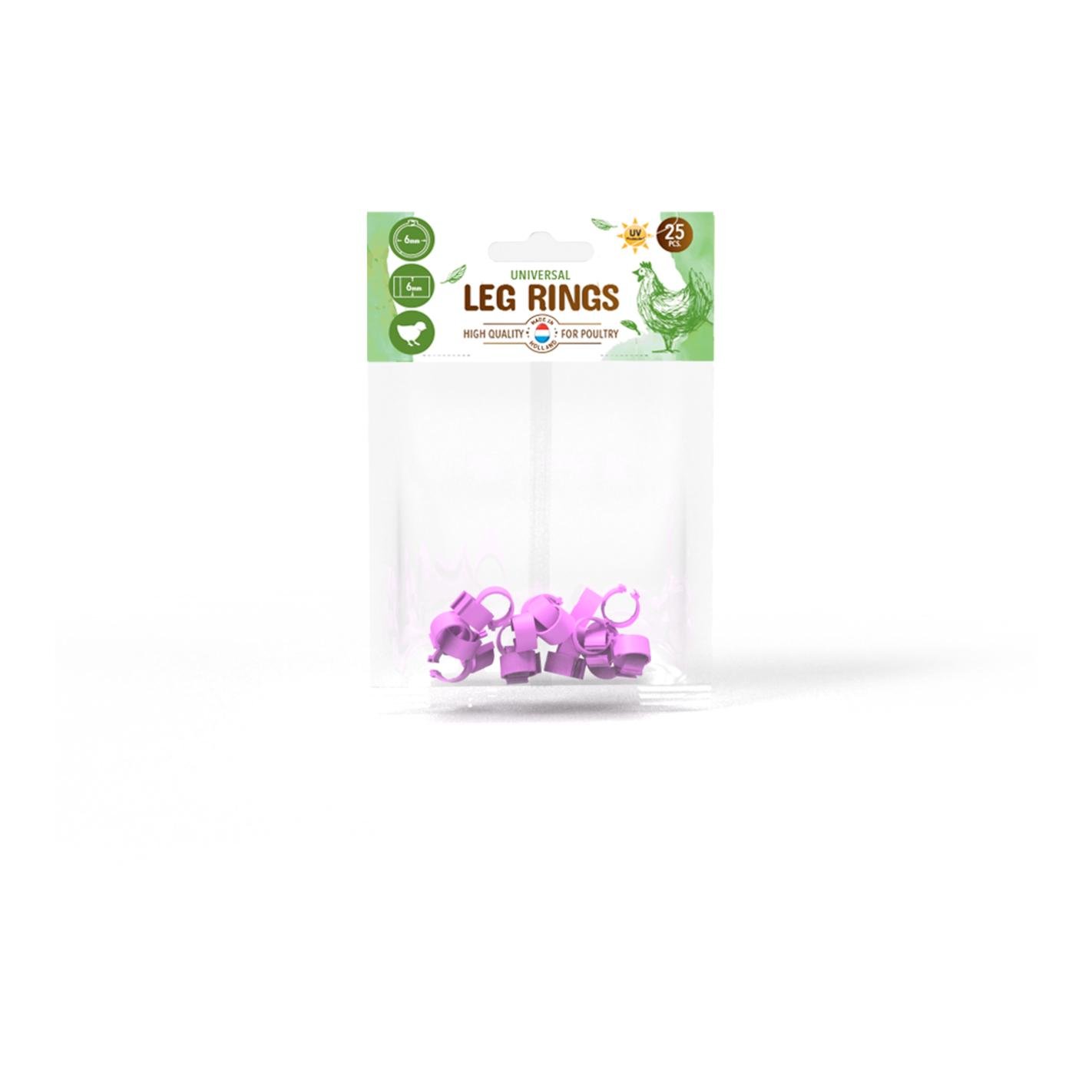 Hühnerfussringe 25 Stk.