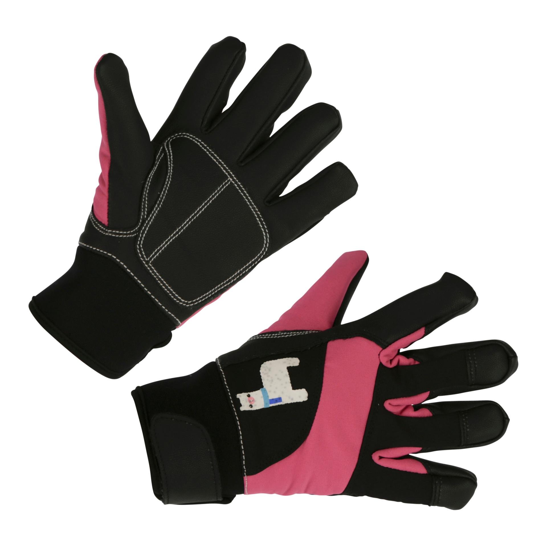 Kinderhandschuh Keron Mini Winter - pink-schwarz
