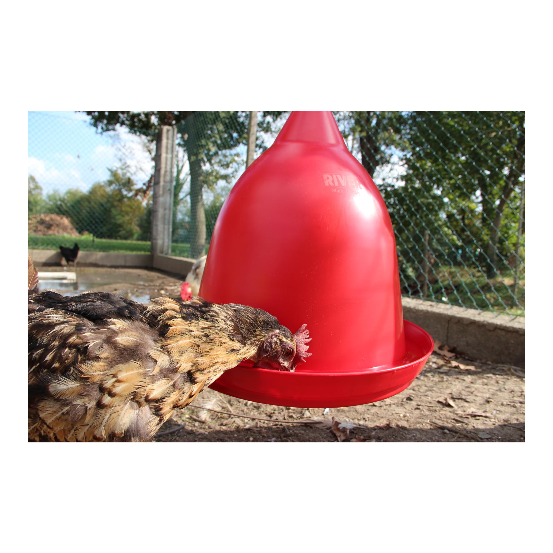 Automatische Rundtränke mit Schlauchventil 6x9mm & 12x17mm