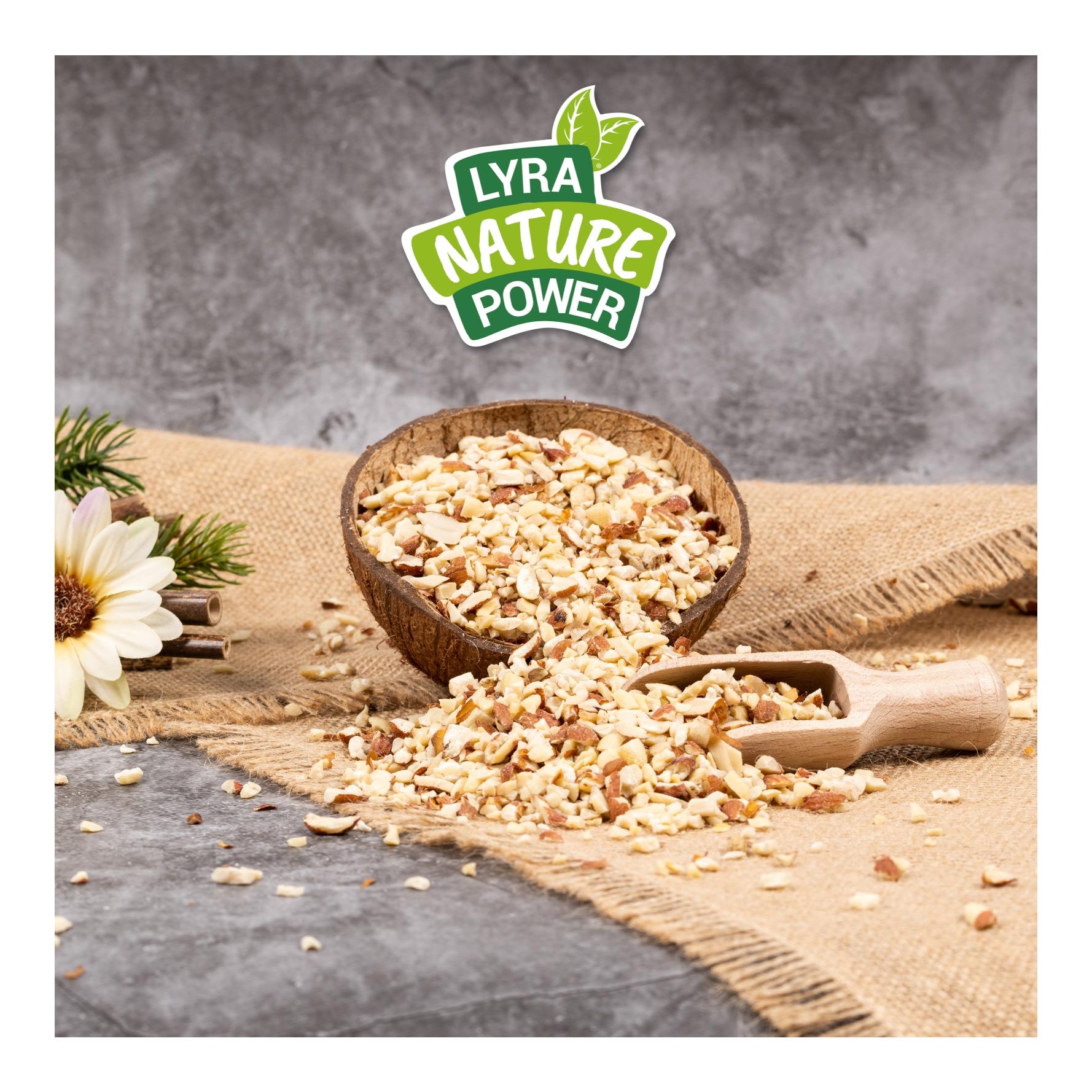 Erdnusskerne gehackt mit Haut