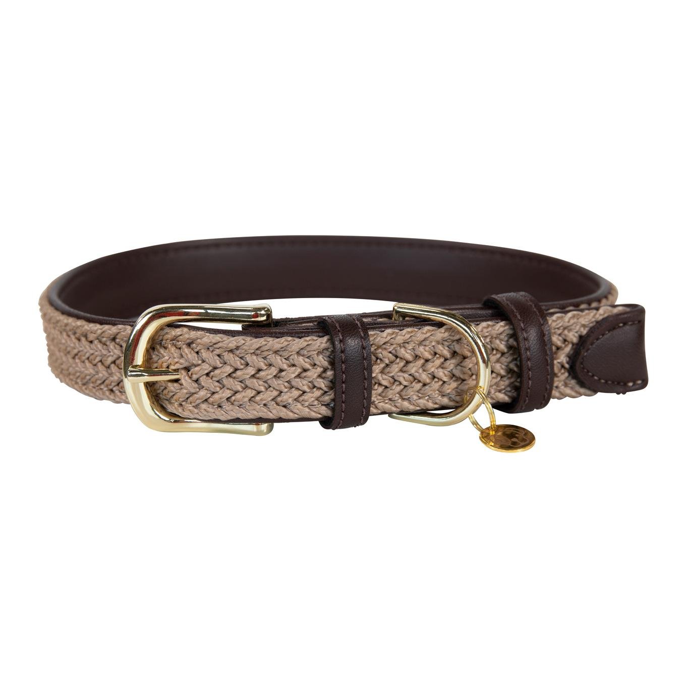 Hundehalsband Nylon geflochten