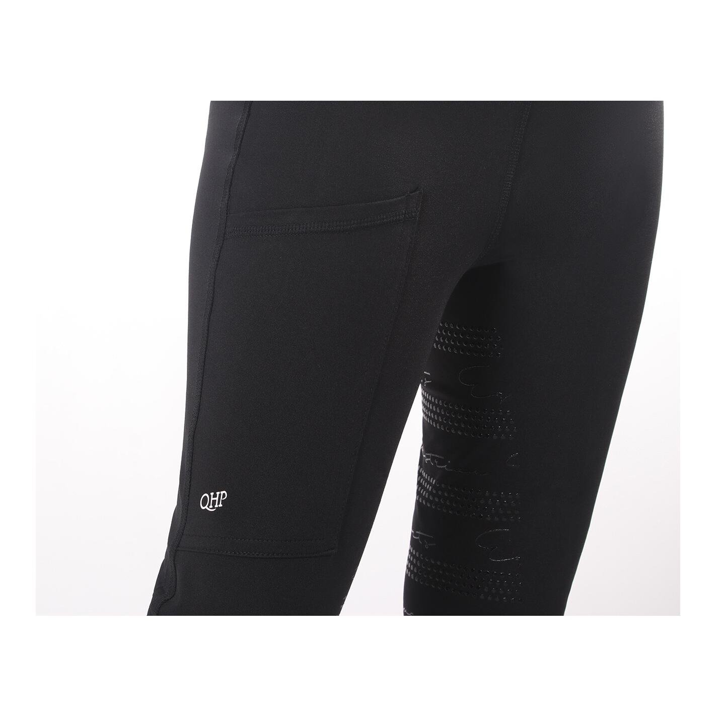 QHP Reitleggings Eden Fullgrip Junior