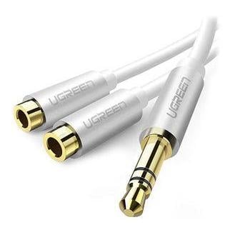 Image of Ugreen 3.5mm Stereo Audio Splitter - Silber bei Hauptner.ch