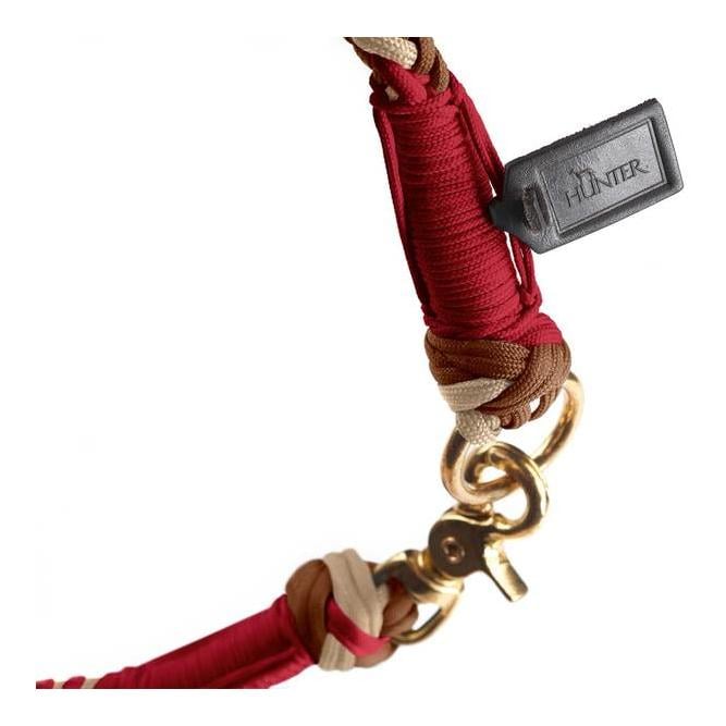 Halsung Tinnum - rot/beige